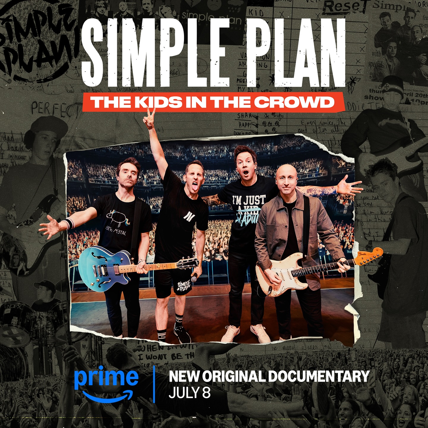 Simple Plan celebra 25 años con documental en Prime Video
