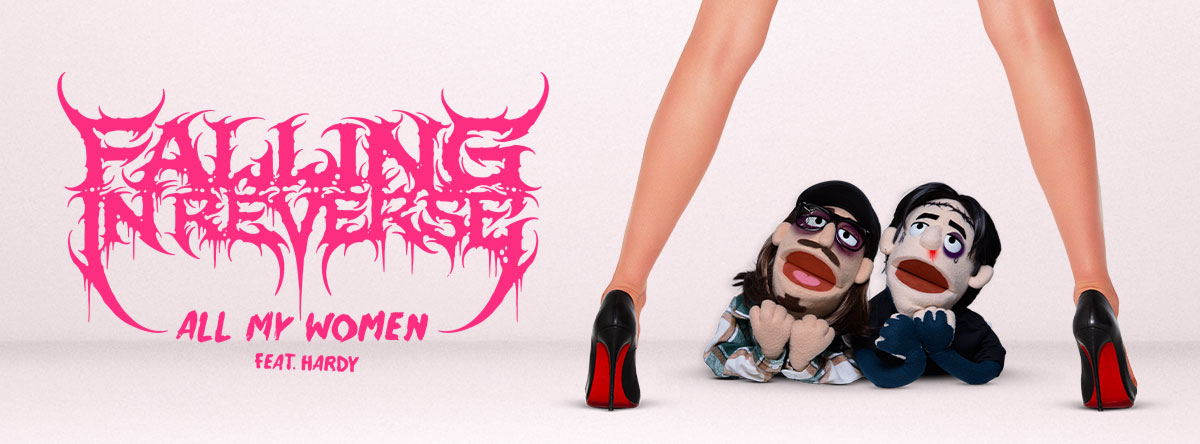Falling in Reverse y Hardy unen fuerzas en el explosivo sencillo “All My Women”