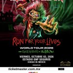 IRON MAIDEN CONFIRMA SU REGRESO A MÉXICO CON EL RUN FOR YOUR LIVES WORLD TOUR 2026