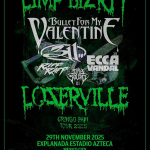 5 razones para NO perderte a Bullet For My Valentine este 29 de noviembre