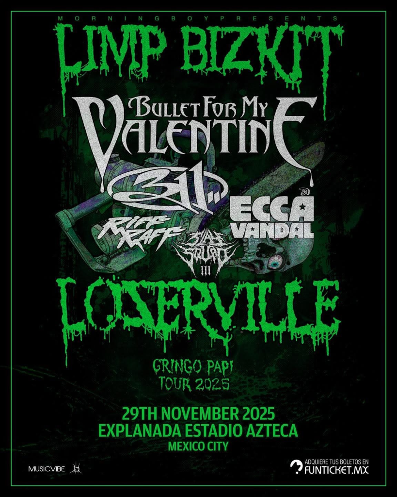 5 razones para NO perderte a Bullet For My Valentine este 29 de noviembre