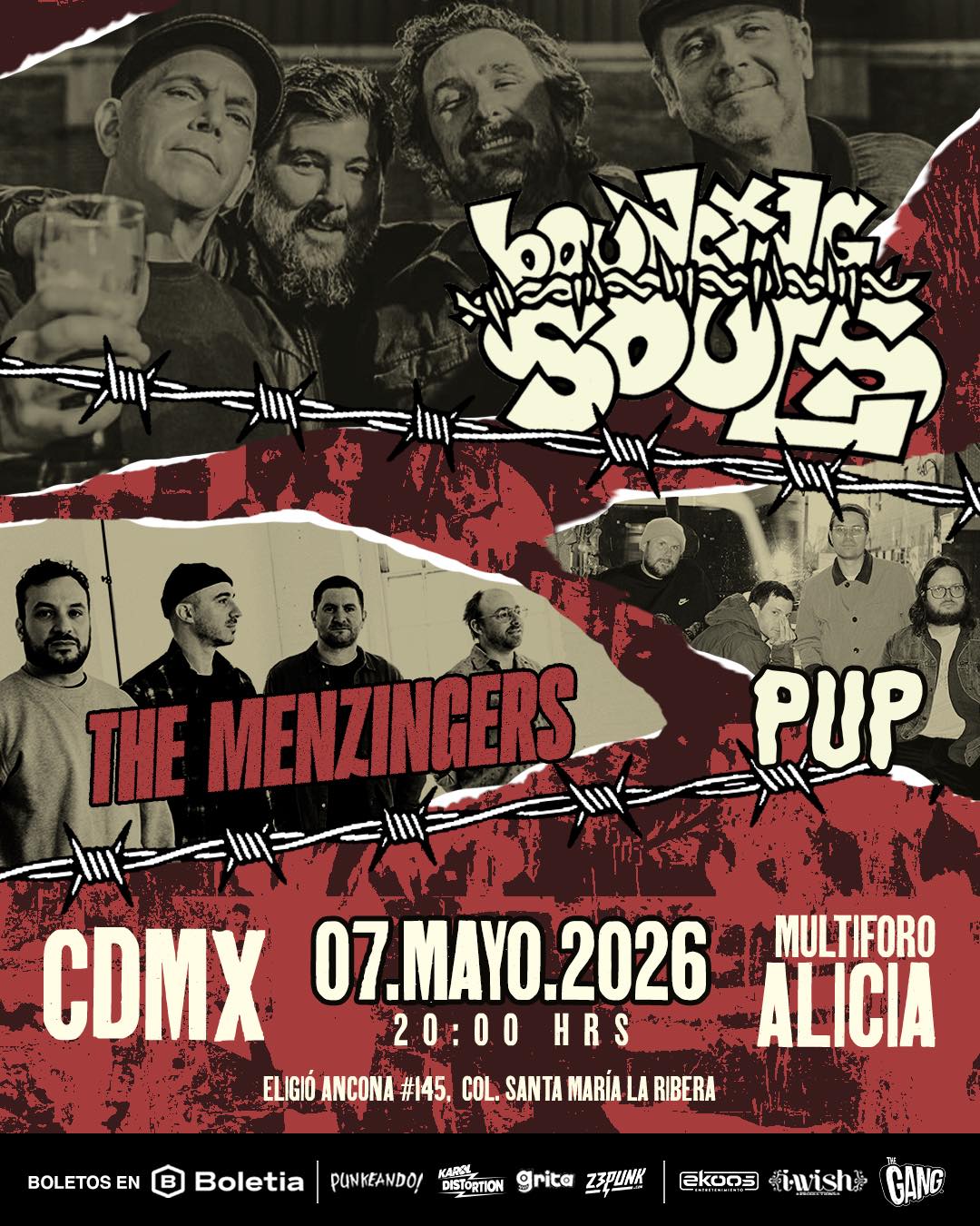 The Bouncing Souls vuelve a CDMX