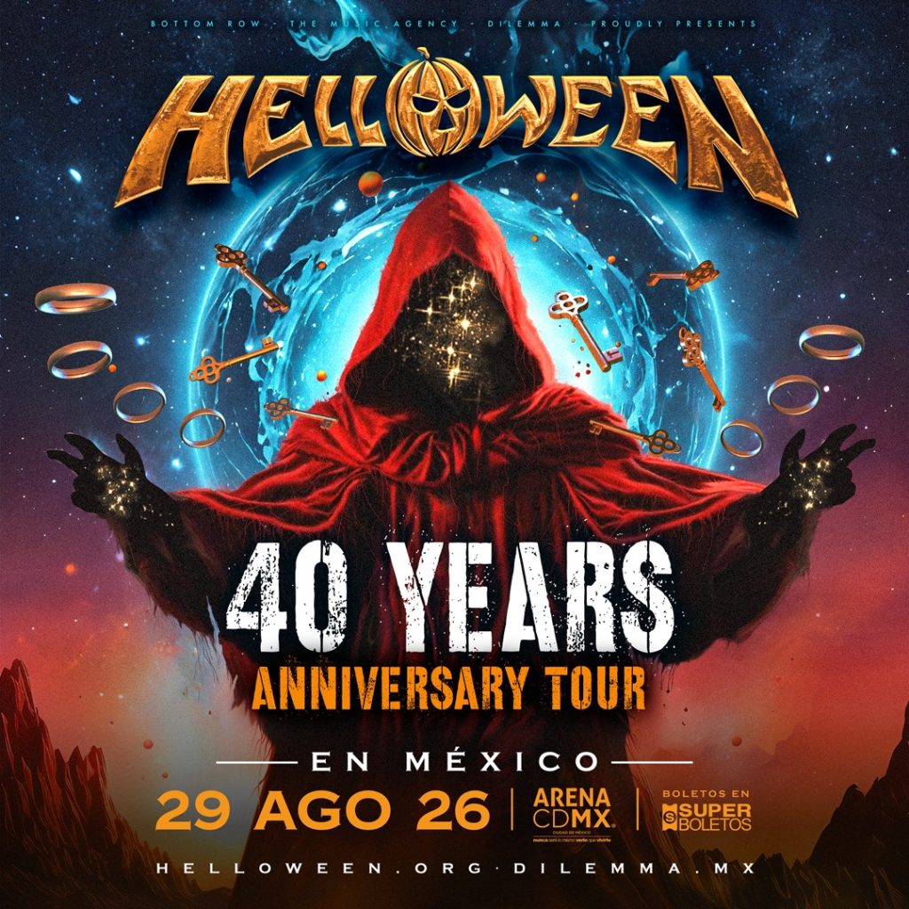 Helloween regresa a CDMX para celebrar 40 años de puro heavy metal