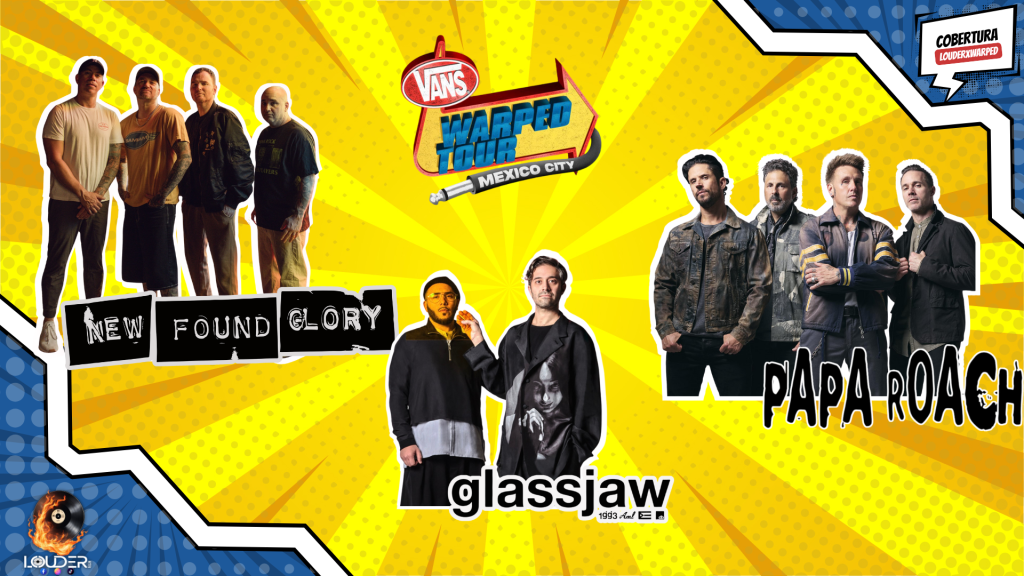 New Found Glory, Glassjaw y Papa Roach se suman al cartel del Vans Warped Tour México