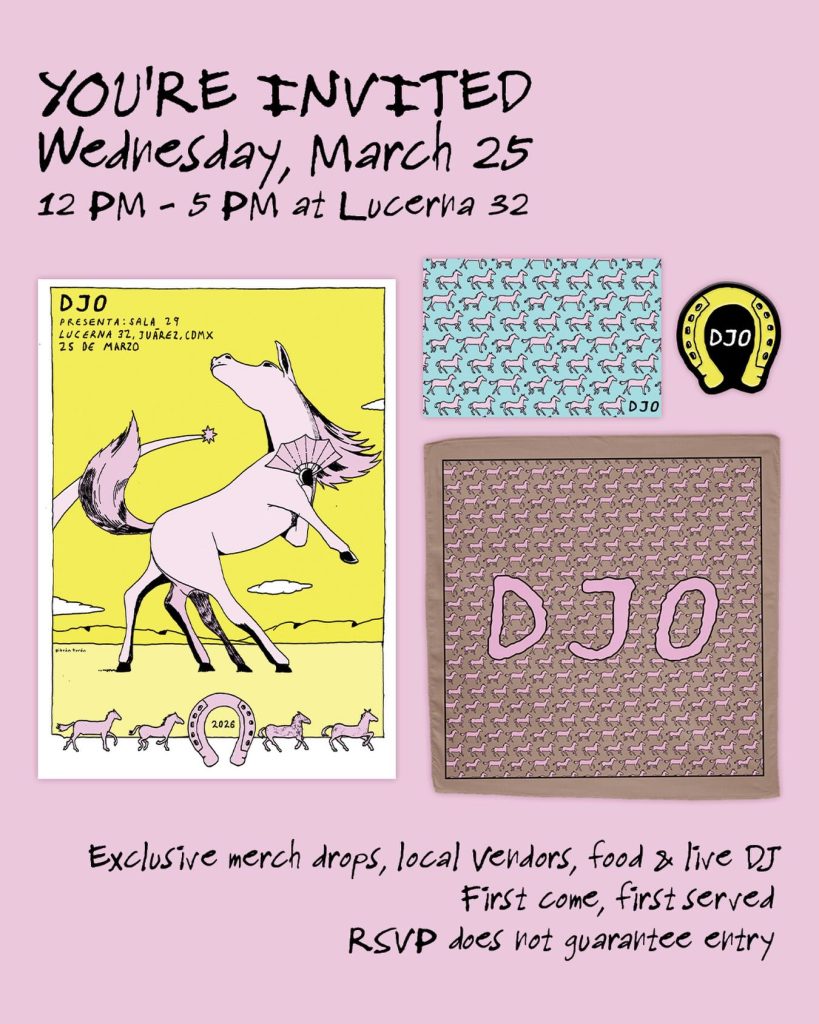 Djo anuncia Pop Up Store en CDMX previo a su concierto