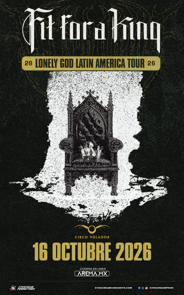 Fit For A King anuncia su primer show en solitario en la Ciudad de México