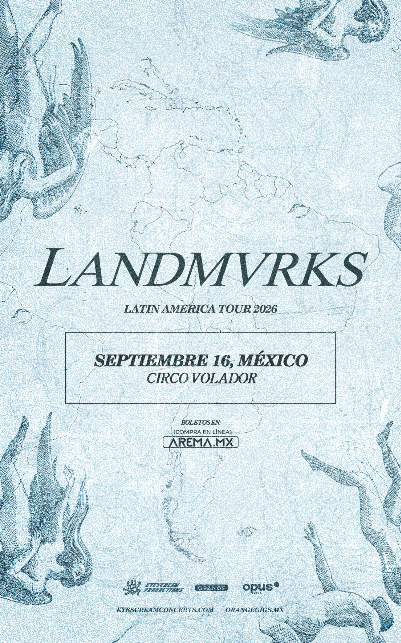 LANDMVRKS debutará en México con su Latin America Tour 2026