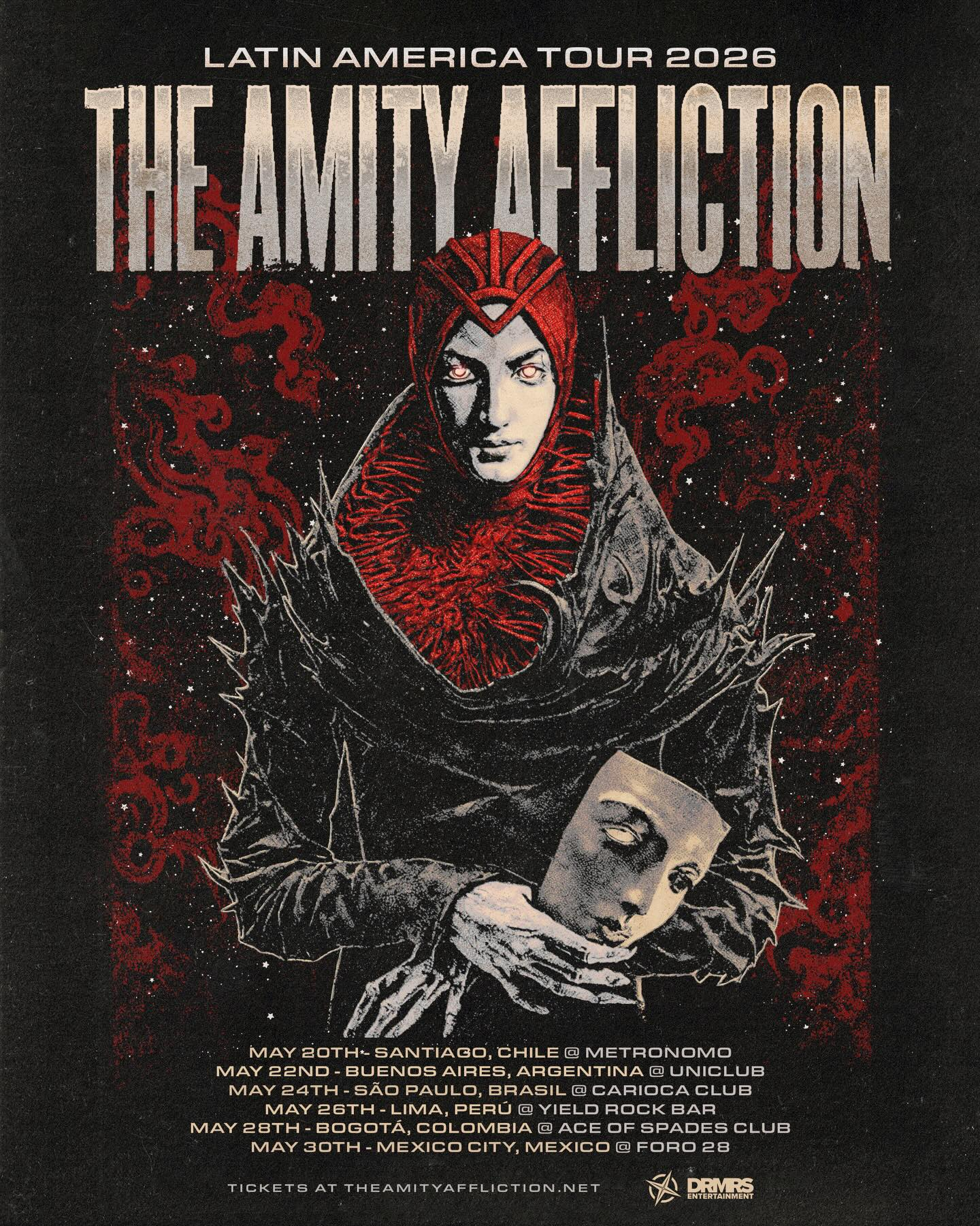 The Amity Affliction anuncia su regreso a CDMX