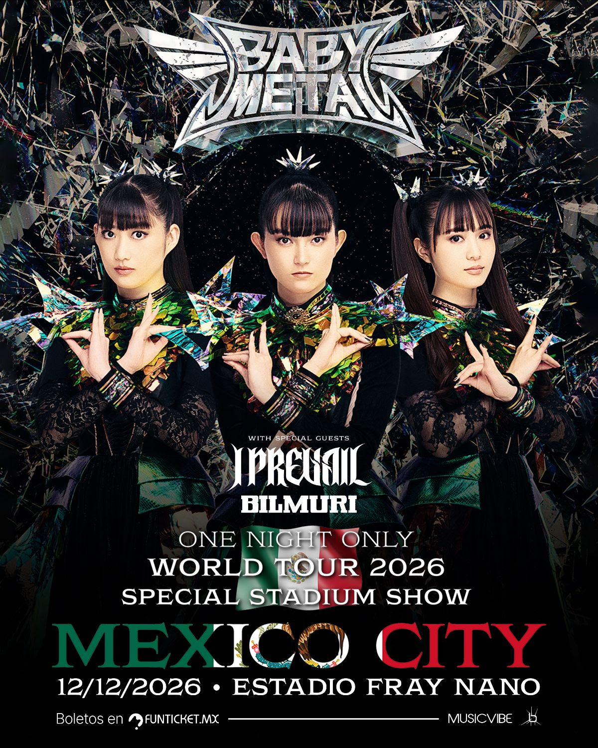 BABYMETAL REGRESA A MÉXICO: HOY INICIA LA VENTA GENERAL PARA SU SHOW EN CDMX