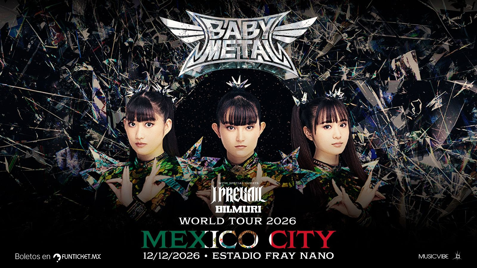 BABYMETAL REGRESA A MÉXICO EN 2026 CON SU SHOW MÁS GRANDE HASTA AHORA